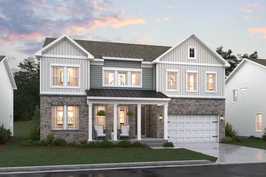 Pleasanton Varna ESP Elevation FA stone Level