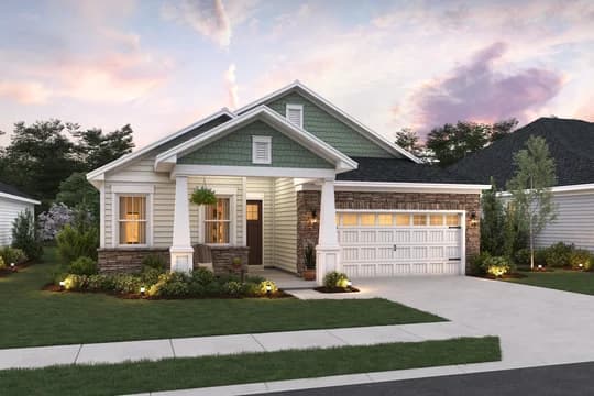 Four Seasons at Addison Farms Poitier Elevation EG Level 1