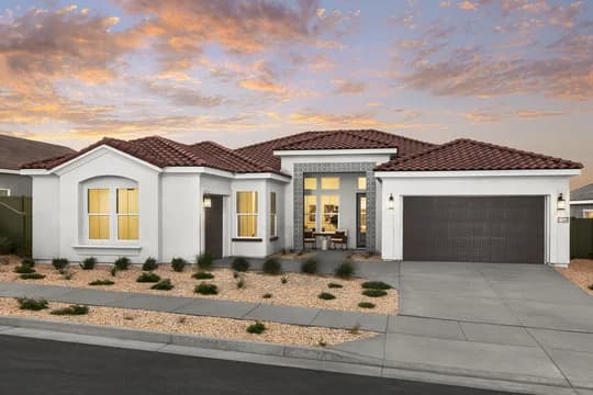 The Estates At Silverwood Annapolis Home Elevation Mediterrainean Classic Palette 6 Level 2