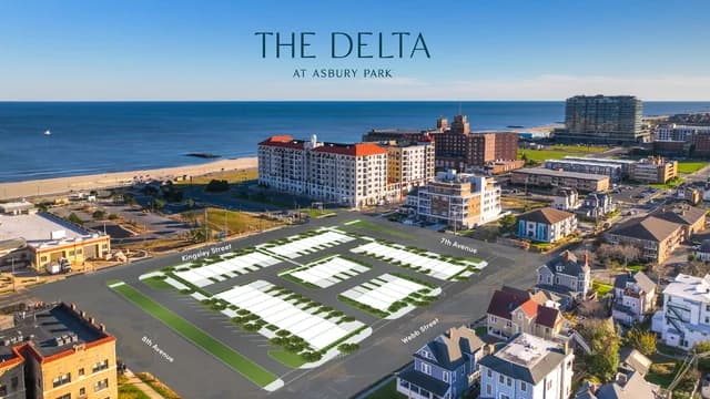 The Delta at Asbury Park Delta at Asbury Park Site Plan Overlay