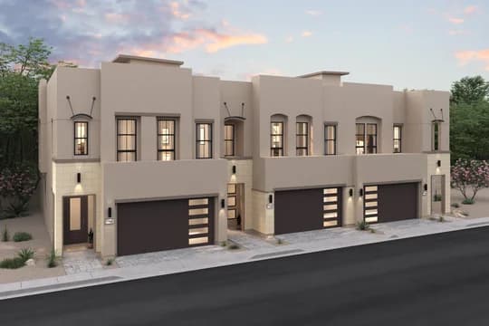 Aria at Silverstone 3Plex Elevation Mediterranean Modern 3Plex Level 3