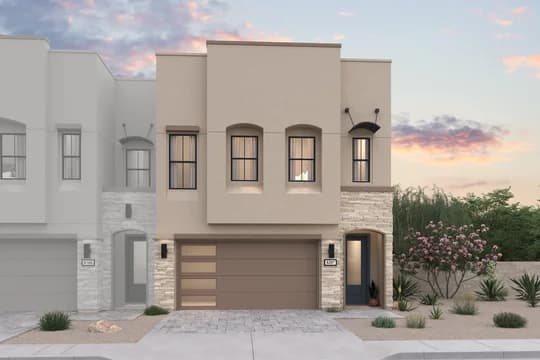 Serenity at Sonoran Foothills Laconia III Elevation Mediterranean Modern Level 2