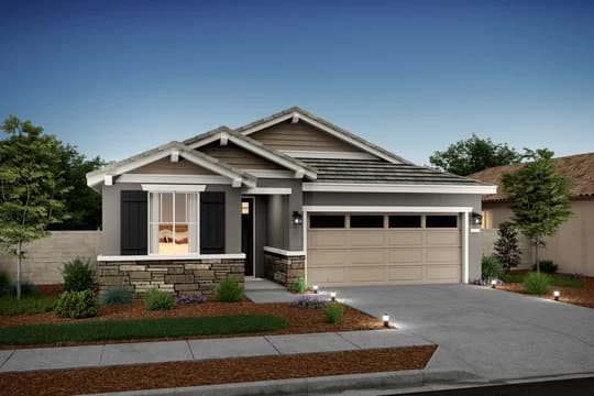 Four seasons at Homestead Madera Craftsman YB Elevation
