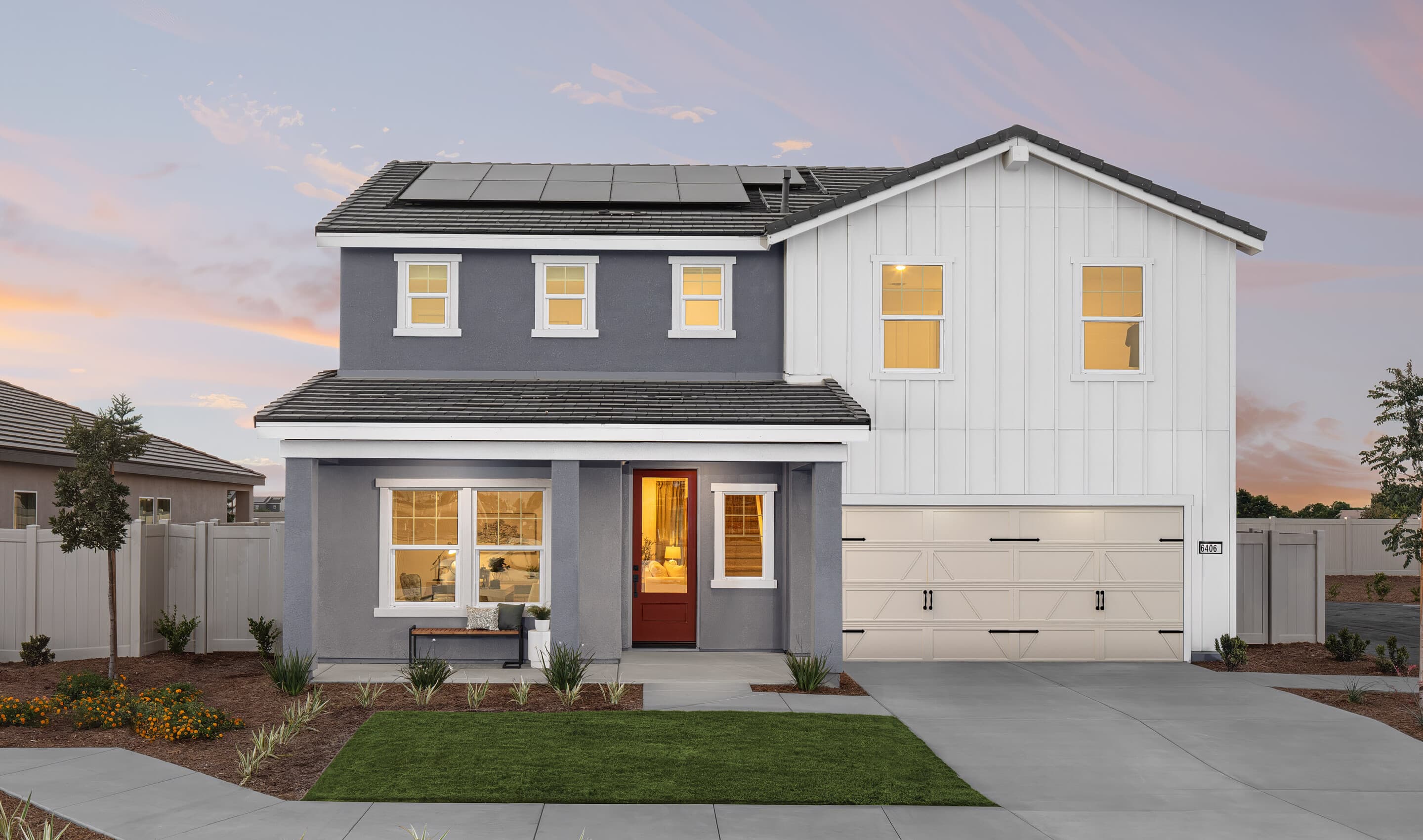 Water Lily II WC Farmhouse